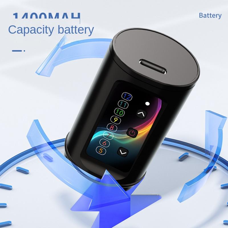 1 adet Dövme Güç Kaynağı Şarj Edilebilir 1400 MAh Pil Dövme Kablosuz Kalem Seti için