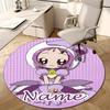 Personalized DoReMi Round Chair Office Rug - Perfect for Mat, Office Chair & More - Ideal Gift for Birthdays and Holidays
