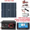 12V to 110/220V Solar Panel System 18V 50W Sola Pane+50A Controller+6000W Modified Sine Wave Inverter Kit Power Generation Kits