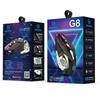 G8 Wired Gaming Mouse Ergonomic Gamer Optical Mouse Computer Mice With 7 Color Backlit, 3 Adjustable DPI, 6 Programmable Buttons