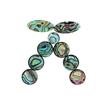 9pcs White Mother of Pearl   Key Button Inlays for  Celsius AltoCelsius Soprano Sax Saxophone