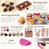700-Piece Cake Baking & Decorating Set: Turntable, Piping Bags, Nozzles, and Tools