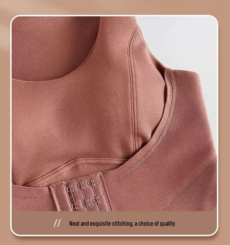 Doppellagiger Samt Taillenformer: Schlankmachende, Bauchkontrollierende & Wärmende Shapewear für Damen