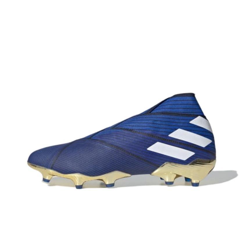 Adidas Nemeziz 19+ FG Football Blue Gold Unisex Sneakers Cloud-White Core-Black F34406 44