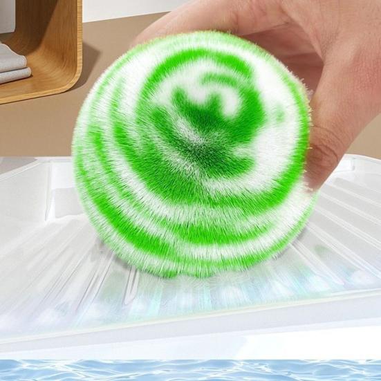 Cleaning Brush Lollipop Spiral Design Gentle No Scratch Fibers Powerful Stain Removal Bathroom Cleaning Ball Bathroom Kitchen Cleaning Tool
