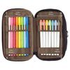 LIHIT LAB Pen Book Black Overseas Model Case, Type, Triple, Camouflage, A7556-134