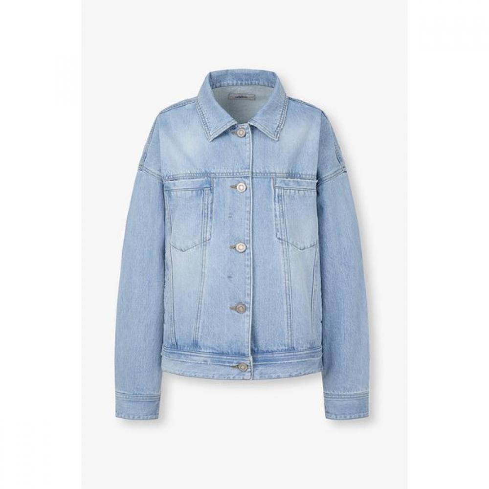 Studio Tomboy Denim Trucker Jacket  9106213556ar 52 (light blue)/One size