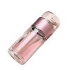 OLOEY Double Wall Glass Tea Infuser Bottle Set