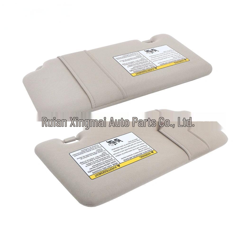 Sun visors 96401EL31A & 96400EM31A fit Nissan Versa (2007-2012).