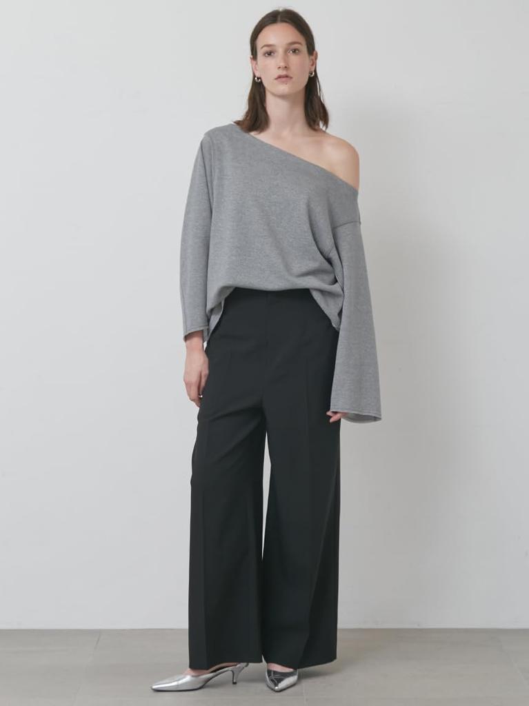 Suit Pants 16WFP254020 Black [Styling] High-Waisted Women's