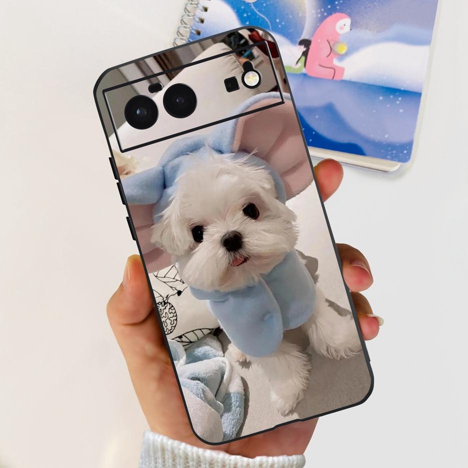 Für Google Pixel 6 Hülle Pixel 6A Niedlicher Panda Astronaut Bemalte Abdeckung Weiche Silikon Handyhülle Für Google Pixel 6 Pro Pixel6A Taschen
