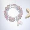 Mori Style Mermaid Crystal Bracelet - Sweet, Versatile Design for Women, Students, and Best Friends.