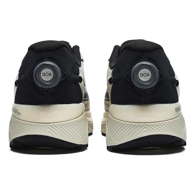 FILA Boa Wolf Winter Outdoor Sports Comfortable Fabric Synthetic Leather Low-Top Trail Running Shoes Men sneaker Dove-Yellow A12M241216FTD