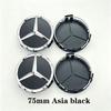 20pcs 75mm for Mercedes Benz Car Wheel Hub Rim Center W203 W204 W205 W209 W210 W211 W212 W176 W166 W163 W221 Auto Decoration CI1