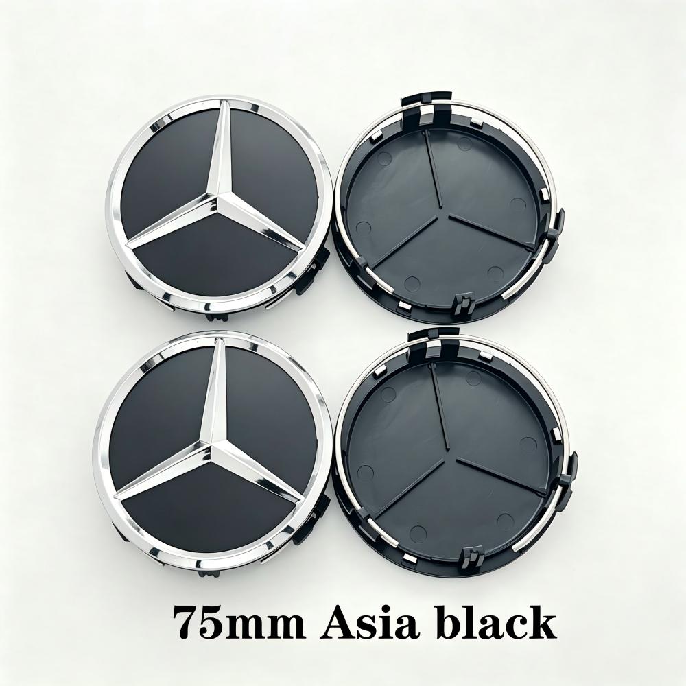 20pcs 75mm for Mercedes Benz Car Wheel Hub Rim Center W203 W204 W205 W209 W210 W211 W212 W176 W166 W163 W221 Auto Decoration CI1
