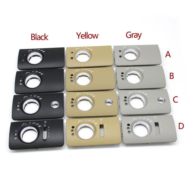 Car Interior Accessories Head Lamp Headlight Switch Button Cover Trim For Mercedes Benz W164 ML GL 300 350 450 500 2005-2011