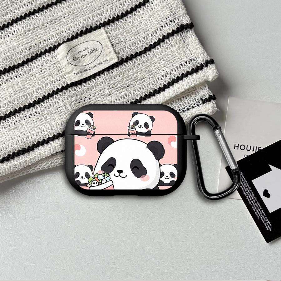 Earphone Cases Cover Case For Airpods 3 1 2 Pro Pro3 Pro2 4 Cute Panda Funny
