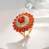 Open Ring Christmas Exaggerated Heavy-duty Adjustable Ring