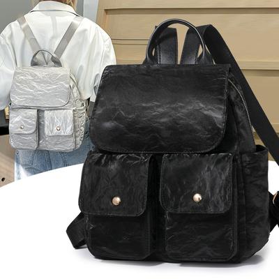 Rucksack Retro Stil Damen Tasche Nylon Große Kapazität Rucksack Lässige Mode Tasche