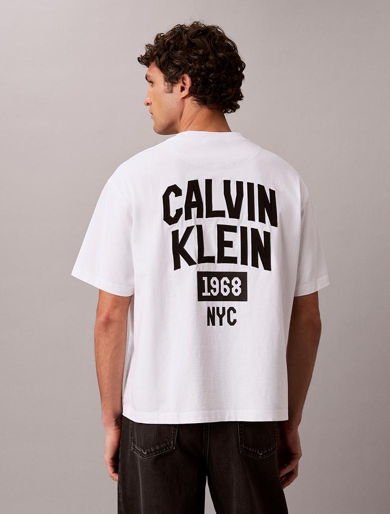 Kaelbinkeullainjin In The City Relaxed Fit Graphic Tee White 4Rf295G Yaf