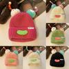 Style Hat Versatile Cute And Funny Big Mouth Womens Warm Hatscaps Knitted