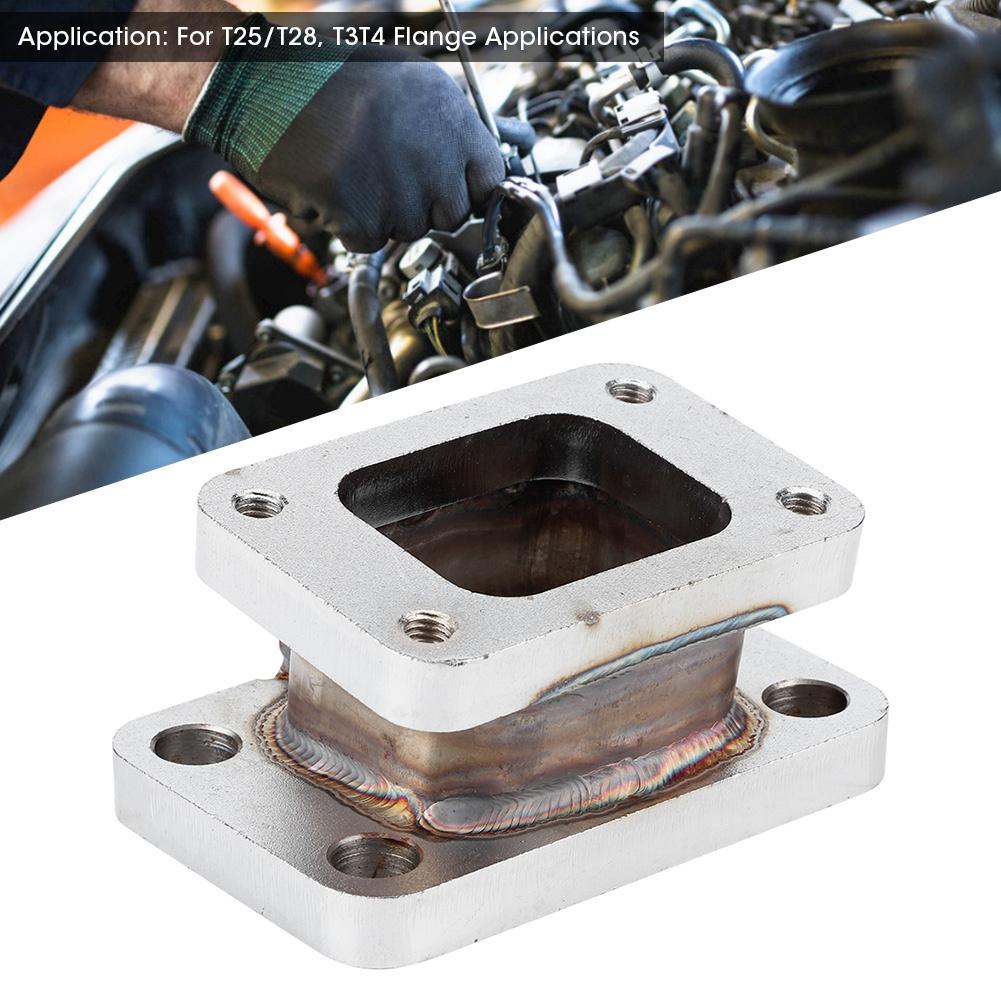 T2 to T3 Turbocharger Manifold Flange Adapter Swap Conversion for T25/T28