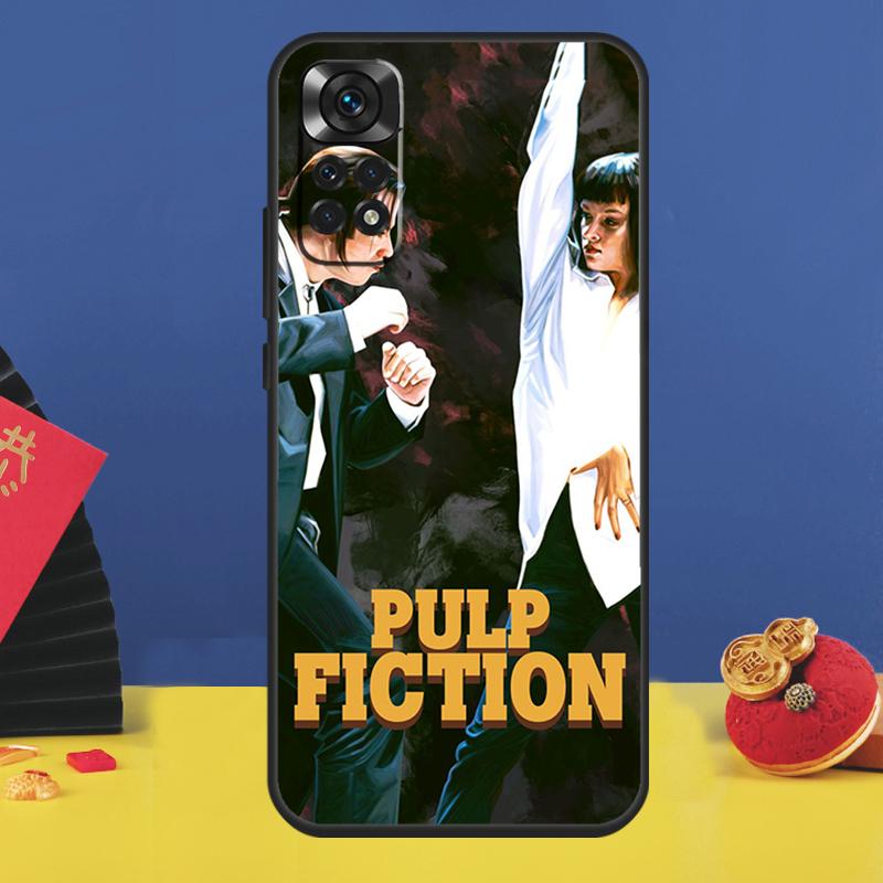 Pulp Fiction Case For Xiaomi Redmi Note 14 13 Pro 12 10 11 15 Pro Plus Redmi 15 15C 10C 12C 13C 14C Cover