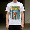 ZX Vintage Cover Movie Graphic TShirt for Avengers Fan Gift Men Cotton Summer Short Sleeve Tee Harajuku Gothic Horror Streetwear