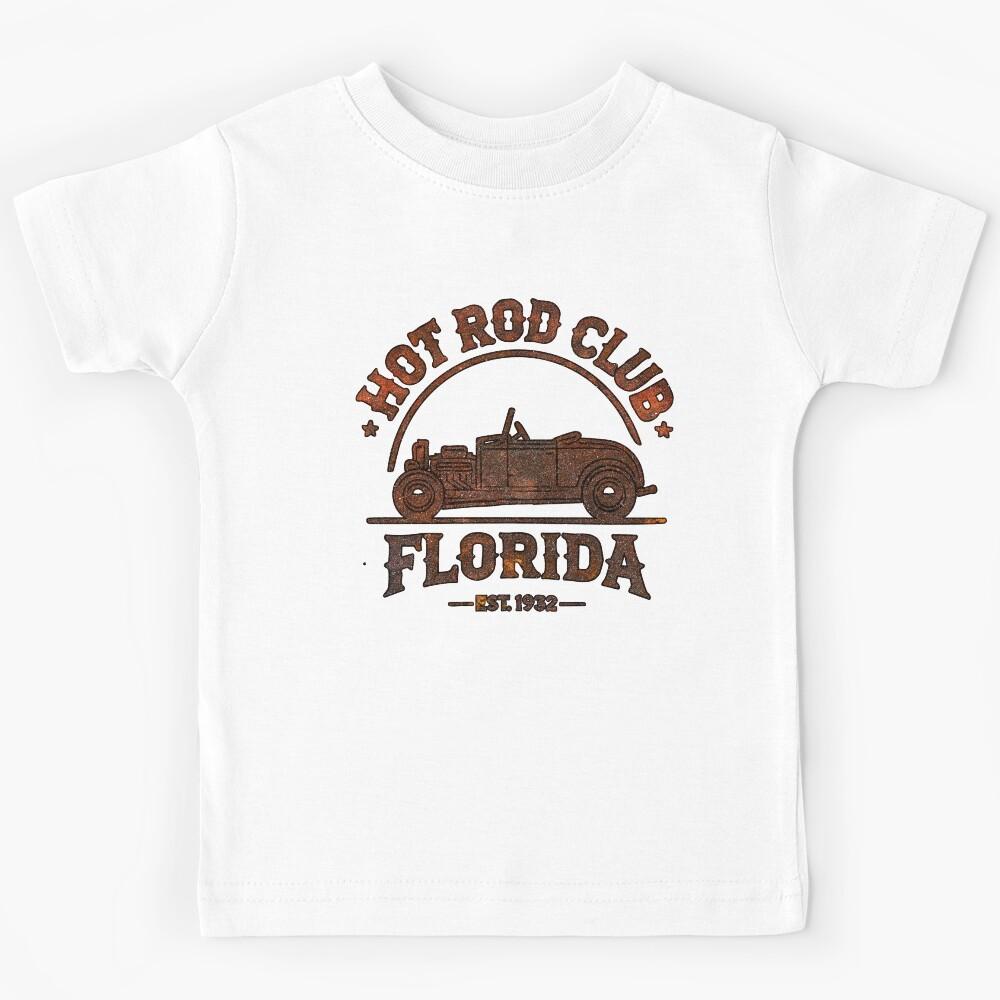 HOT ROD CLUB – FLORIDA LEGENDS SINCE 1932 Kids T-Shirt 110