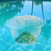 Swimming Pool Basket Skimmer Round Pond Leaf Filter Baskets Unclog And Remove Deribs Leaves For Swimming Pools