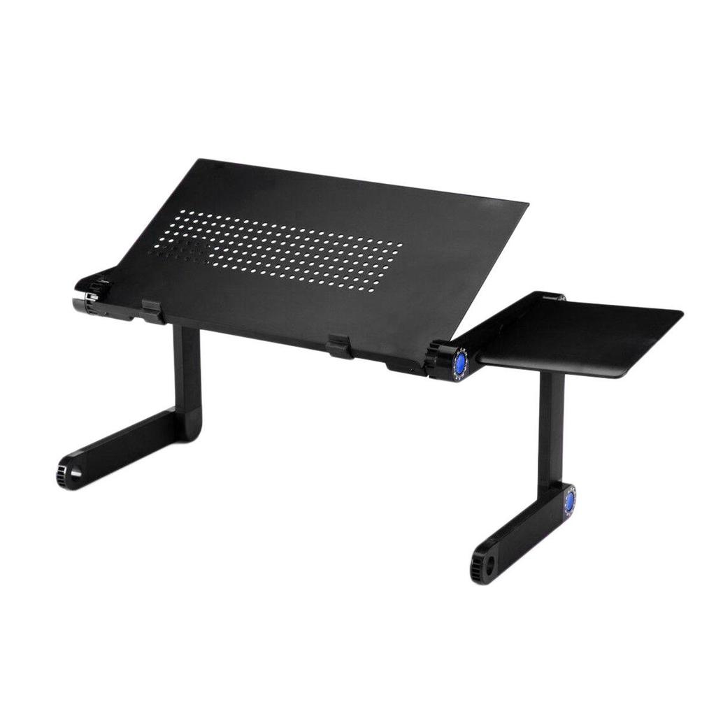 Computer Desk Zionx Foldable Aluminum Alloy Laptop Notebook Desk Stand Mouse Plate Pro