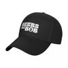 Beers for Bob White Logo Baseball Cap New Hat Snap Back Hat Luxury Unisex Hat Girl Unisexs