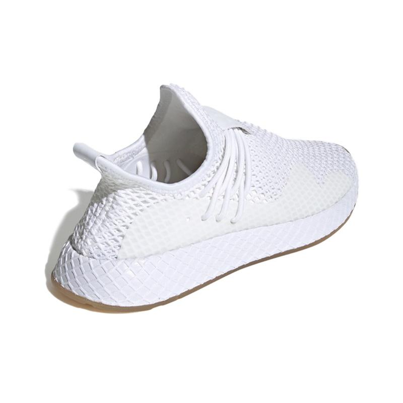 adidas Originals Deerupt S Minimalistes Sport Amorti Basse Tige Style de Vie Chaussures Baskets Unisexe Blanc EE5654