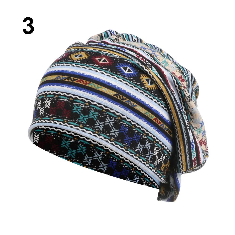 Cotton Women's Baggy Slouchy Beanie Hat Sport Casual Headwear Hair Loss Headscarf Cancer Chemo Caps Spring Hat