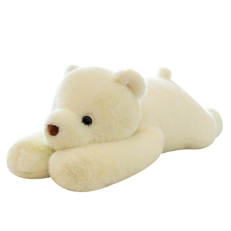 Super Soft Boy's Sleeping Pillow Plush Toy Long Pillow Bear Rag Doll Gift for Women's Beauties