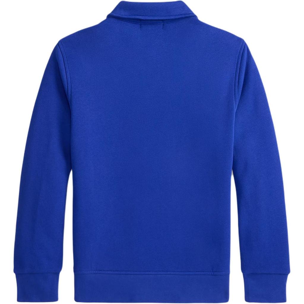 Polo Ralph Lauren Sweatshirt Ribbed High Neck Zipper Embroidered Long Sleeve Kids Kids Sweatshirts 323952467-006