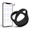 Penis Cock Ring Vibrator Male Delay Trainer Ejaculation Massager Wireless Remote Cockring Sleeve Sex Toys for Men Adults