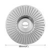 4 Inch Wood Carving Disc for Angle Grinder with 5/8-inch Arbor Wood Shaping Disc Angle Grinding