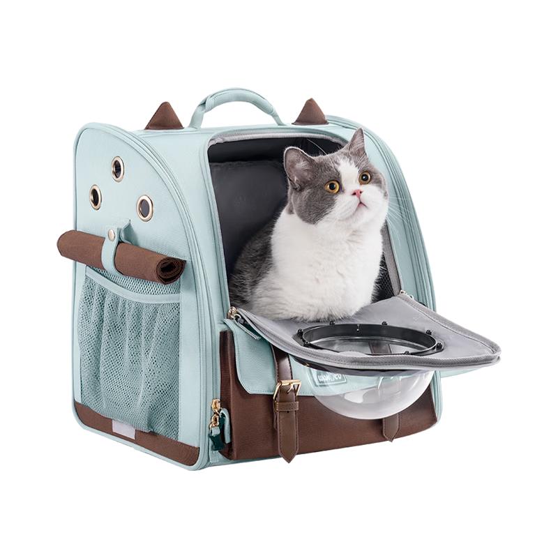 WAKYTU Breathable Space Capsule Pet Carrier Backpack