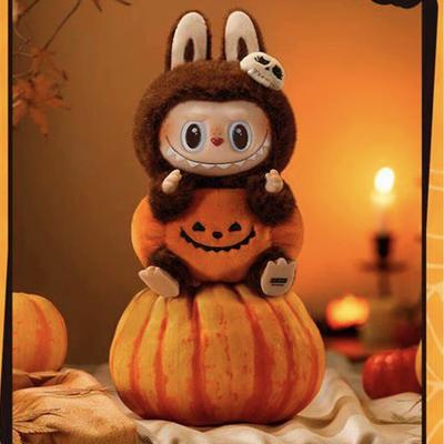 Labubu Heartwarming Macaron Colección de Caras de Vinilo Caja Ciega labubu Calabaza