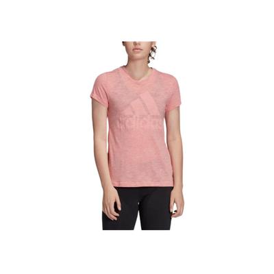 Comfortable Versatile Round Neck Short Sleeve T-Shirt Women Tops Pink FL4196