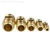 Equal Reducer Nipple Flare Tube OD 1/4" 5/16" 3/8" 1/2" 5/8" 3/4" 7/8" SAE-Standard Brass Pipe Fitting Connector Air Coniditoner