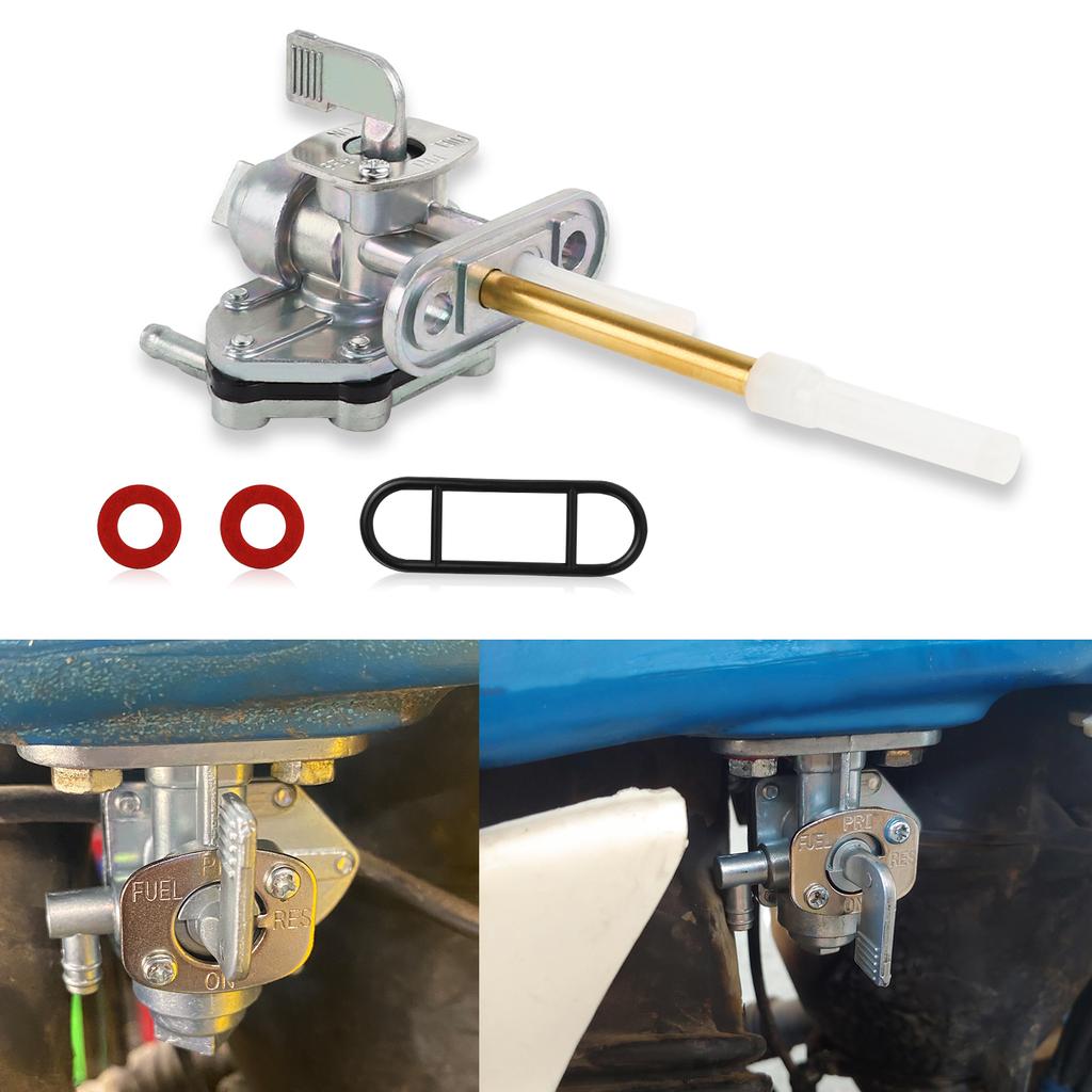 Benzin Kraftstofftank Benzinhahn Schalter Pumpe für Kawasaki Zephyr 750 Ninja Vulcan 500 750 EN500 EX500 VN750 VN800 XV700 XV750 XJ550