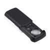 30x Celsius 60x Celsius 90x Magnifying Glass Jewelry Optical Magnifier Jeweler Tool LED Light Loupe (Black)