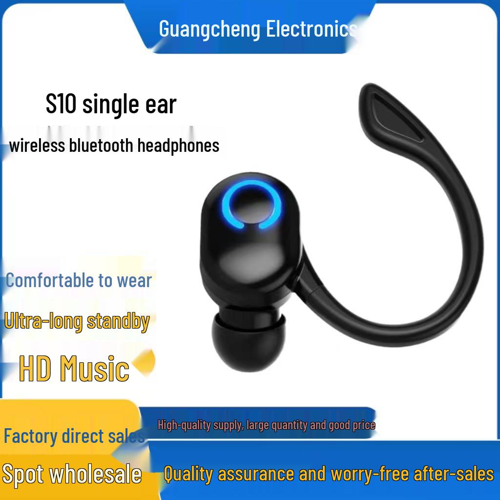 S10W6 Wireless Bluetooth Earphones – High-Quality Sound, Comfortable Over-Ear Design, Noise Cancelling, Extended Battery Life, Ideal for Sports.