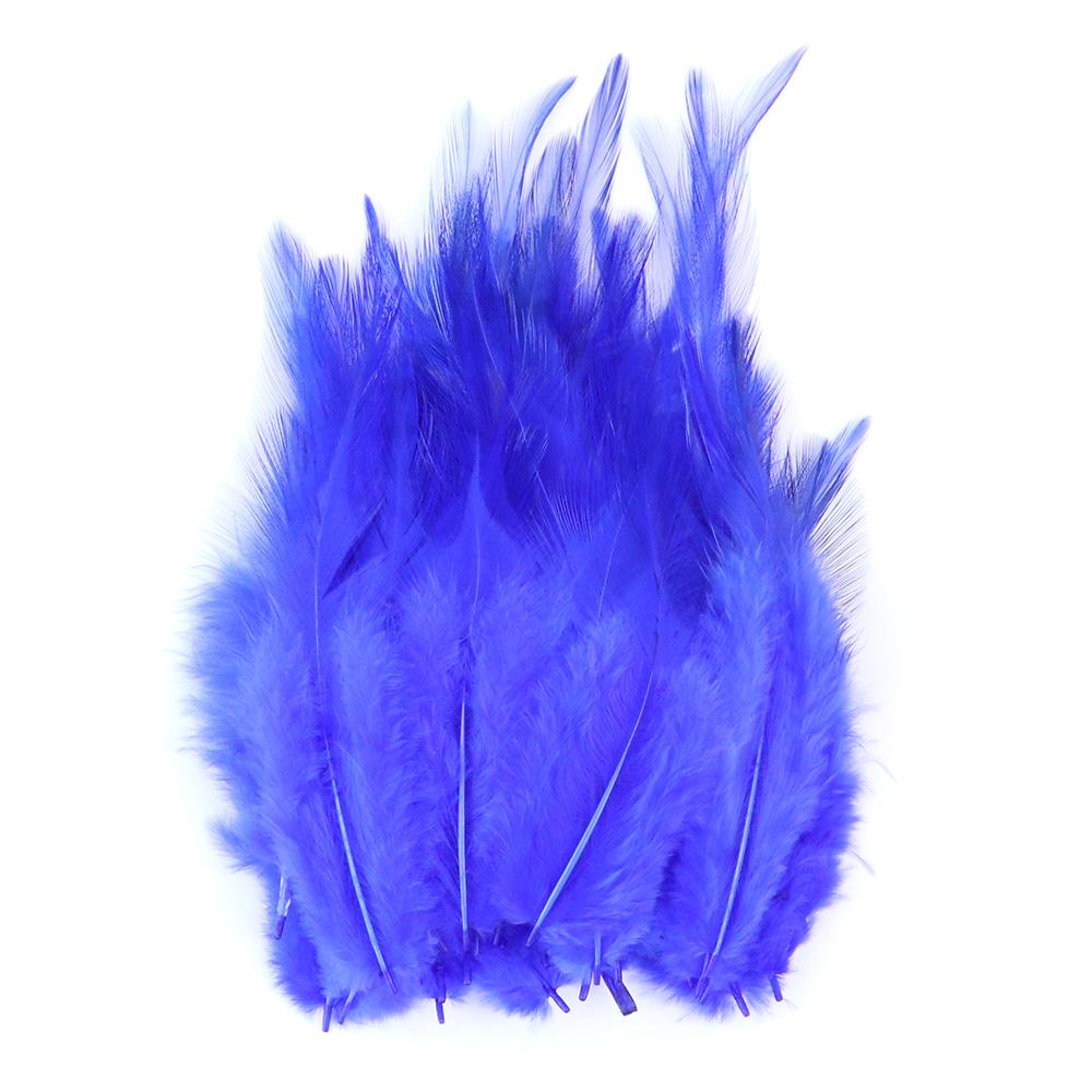 10-15cm Purple Chicken feather Natural Rooster feathers Fly-tying Material Cock Plumas for craft Dream Catcher Jewelry Decor