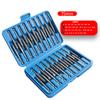 Multifunctional 75mm Carbon Steel Drill Bit Set High Hardness Hand Screwdriver Batchhead