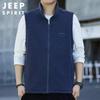 JEEP SPIRIT Herren Leichte Fleeceweste