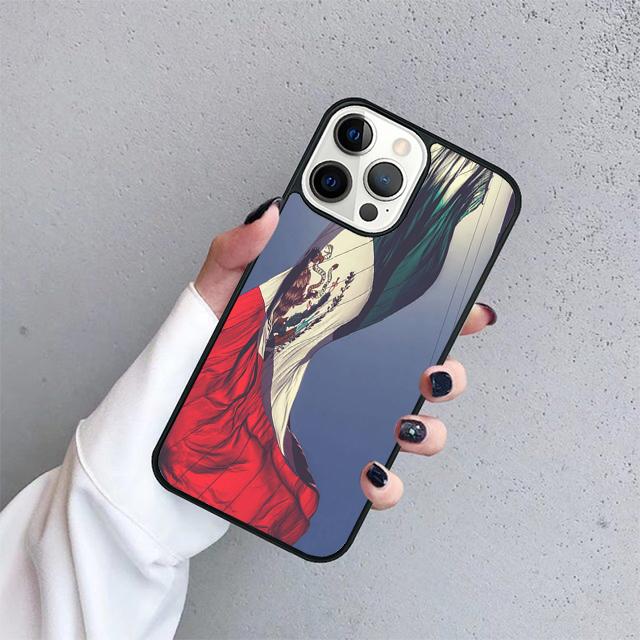 Vintage Mexico Mexican Flag Coque Shell For iPhone 17 Air 15 16 14 13 12 Pro Max 11 Pro Max Plus Phone Case Cover