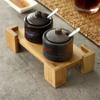 Japanese Tank Creative Seasoning Can Ceramic Seasoning Tank Kitchen Ware Storage Bottles and Jars Bottle Glass Bottle Jars